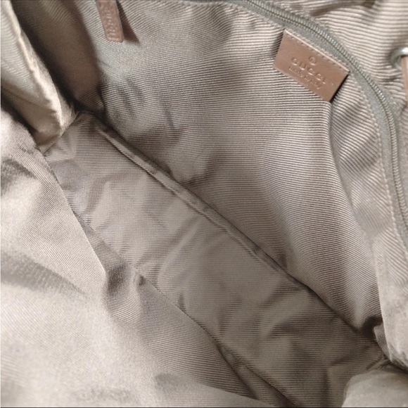 Gucci Beige and Brown GG Tote - Picture 7 of 10